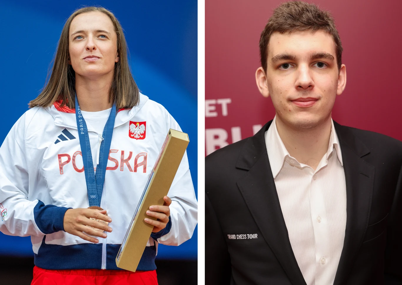 Iga Świątek i Jan-Krzysztof Duda, dotychczasowi laureaci plebiscytu Interii "As Sportu"