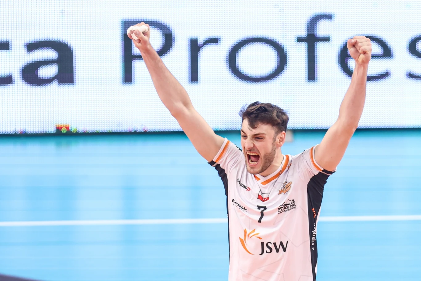 Luciano Vicentin, przyjmujący Jastrzębskiego Węgla Luciano Vicentin, przyjmujący Jastrzębskiego Węgla