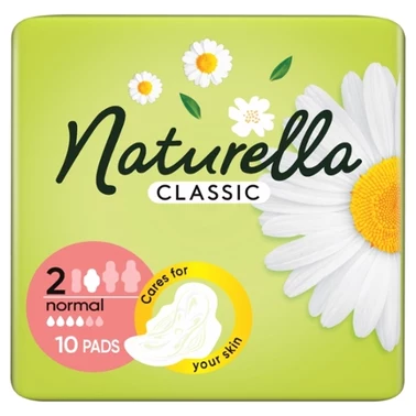 Naturella Classic Normal Camomile Podpaski ze skrzydełkami x10 - 0