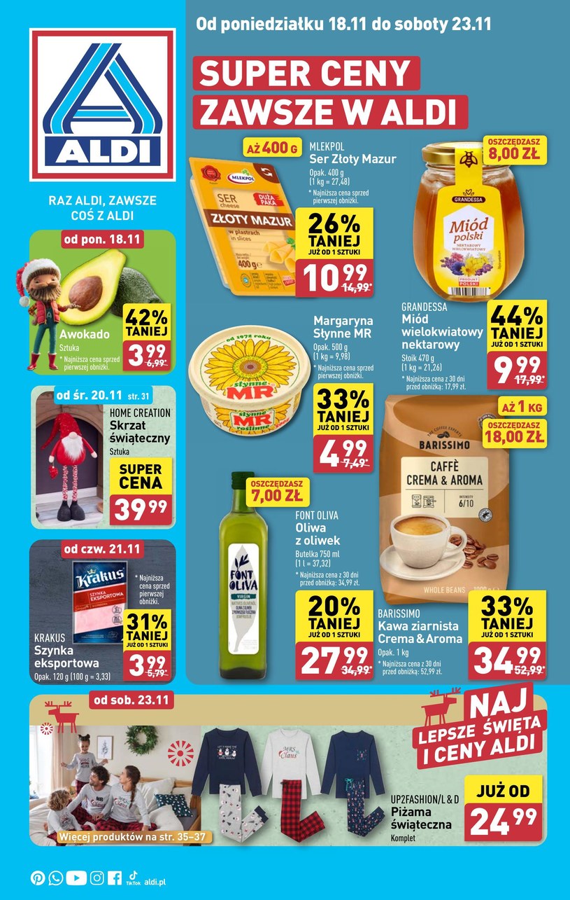 Gazetka promocyjna Aldi - ważna od 18. 11. 2024 do 23. 11. 2024