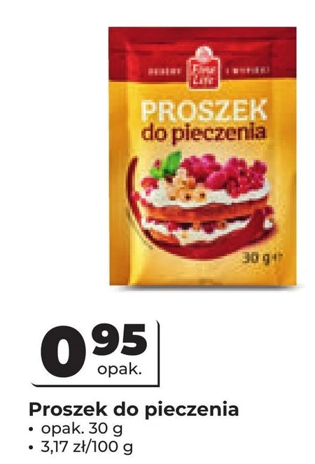 Proszek do pieczenia Fine life