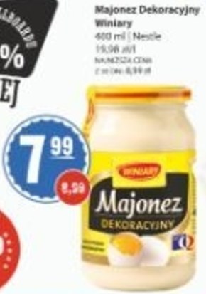 Winiary Majonez Dekoracyjny 400 ml niska cena