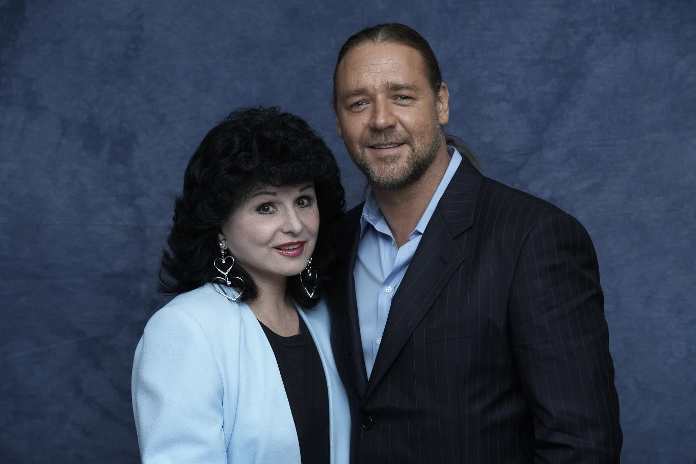 Yola Czaderska-Hayek i Russell Crowe