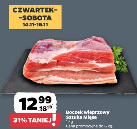 Boczek wieprzowy Sztuka Mięsa