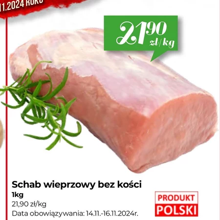 Schab bez kości Data