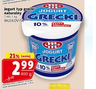 Jogurt naturalny Mlekovita