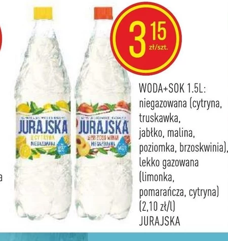 Woda smakowa Jurajska