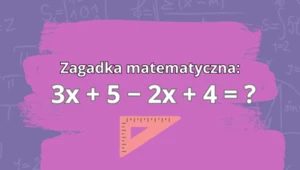 Zagadka matematyczna: Jakie jest poprawne rozwiązanie? Pobudź szare komórki do myślenia