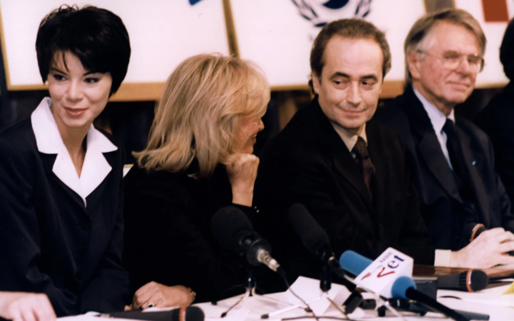 Katarzyna Niemczycka, Edyta Górniak, Jerzy Woy-Wojciechowski i José Carreras (1997 r.)