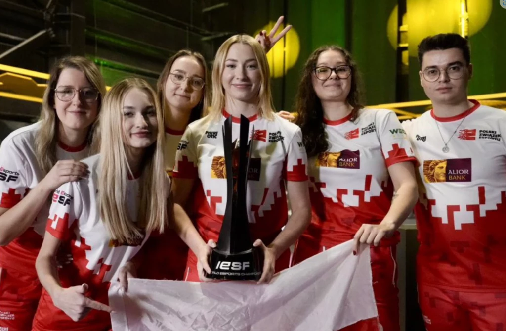 Polki mistrzyniami w Counter-Strike 2 / źródło zdj.: Narodowa Drużyna Esportu @eSport_Polska