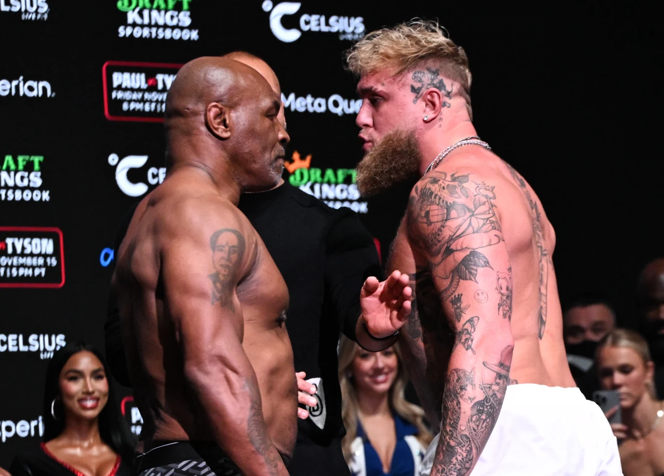 Mike Tyson i Jake Paul Mike Tyson i Jake Paul