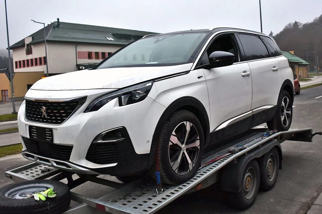 Peugeot 5008 został skradziony na terenie Bułgarii