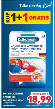 Chusteczki absorbujące kolor Dr. Beckmann