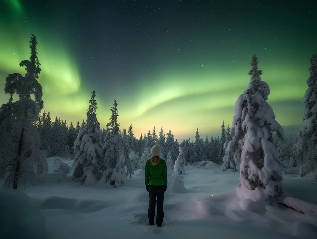 Rovaniemi to stolica regionu Laponia. Można tu dotrzeć z Polski Flixbusem.