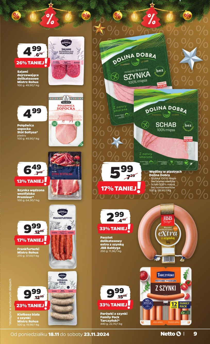 Gazetka: Świątecznie i tanio! - Netto - strona 9