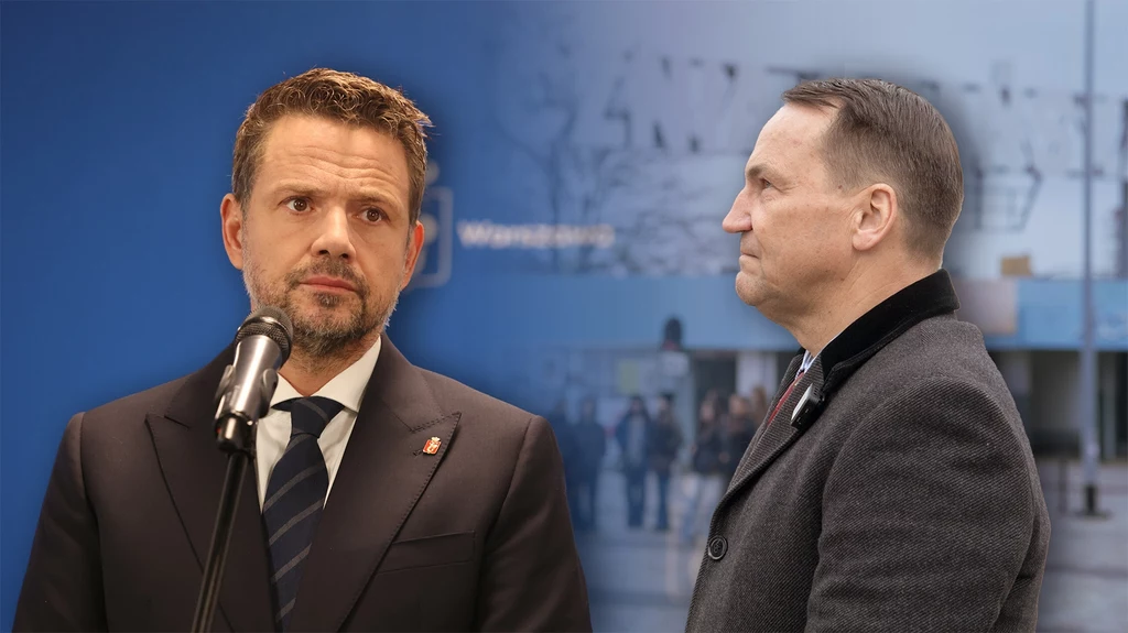Od lewej: Rafał Trzaskowski i Radosław Sikorski Od lewej: Rafał Trzaskowski i Radosław Sikorski