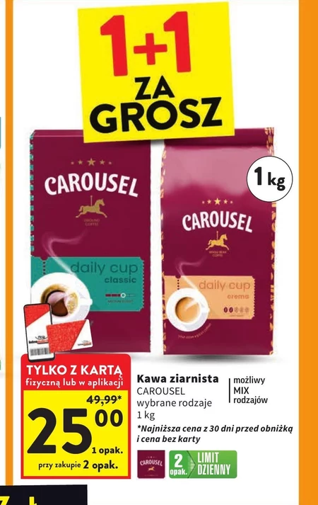 Kawa ziarnista Carousel