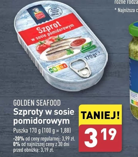 Szprot w sosie Golden Seafood