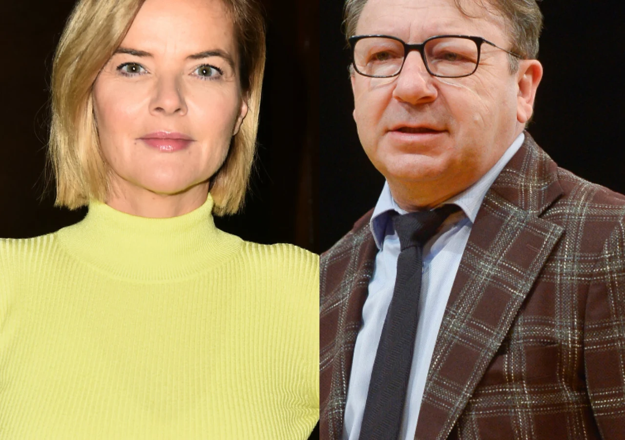 Monika Richardson i Zbigniew Zamachowski Monika Richardson i Zbigniew Zamachowski