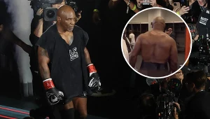 Mike Tyson został przyłapany przed walką w skąpej stylizacji