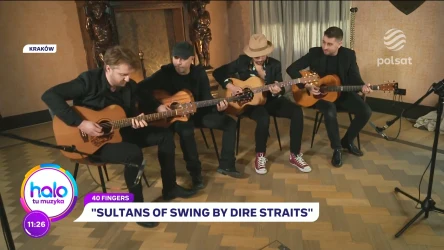 Koncert włoskich gitarzystów w “halo tu polsat”