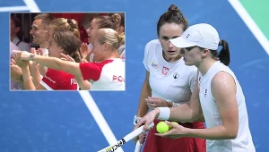 Polki w półfinale Pucharu Billie Jean King. Ostatni punkt zdobyły Katarzyna Kawa i Iga Świątek. A później było "Sto lat" dla tej pierwszej