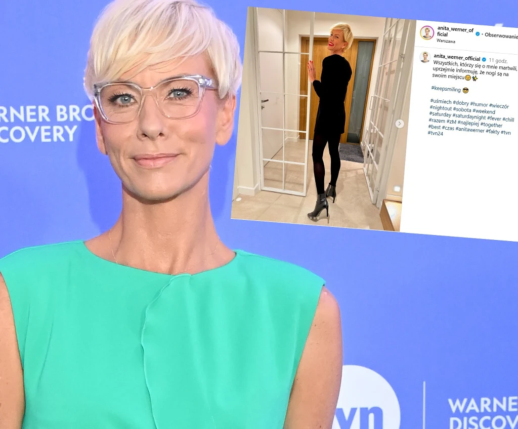 Anita Werner reaguje na aferę z nogami /https://www.instagram.com/anita_werner_official/