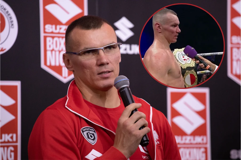 Mateusz Masternak zdecydował, co zrobi z pasem mistrza Polski