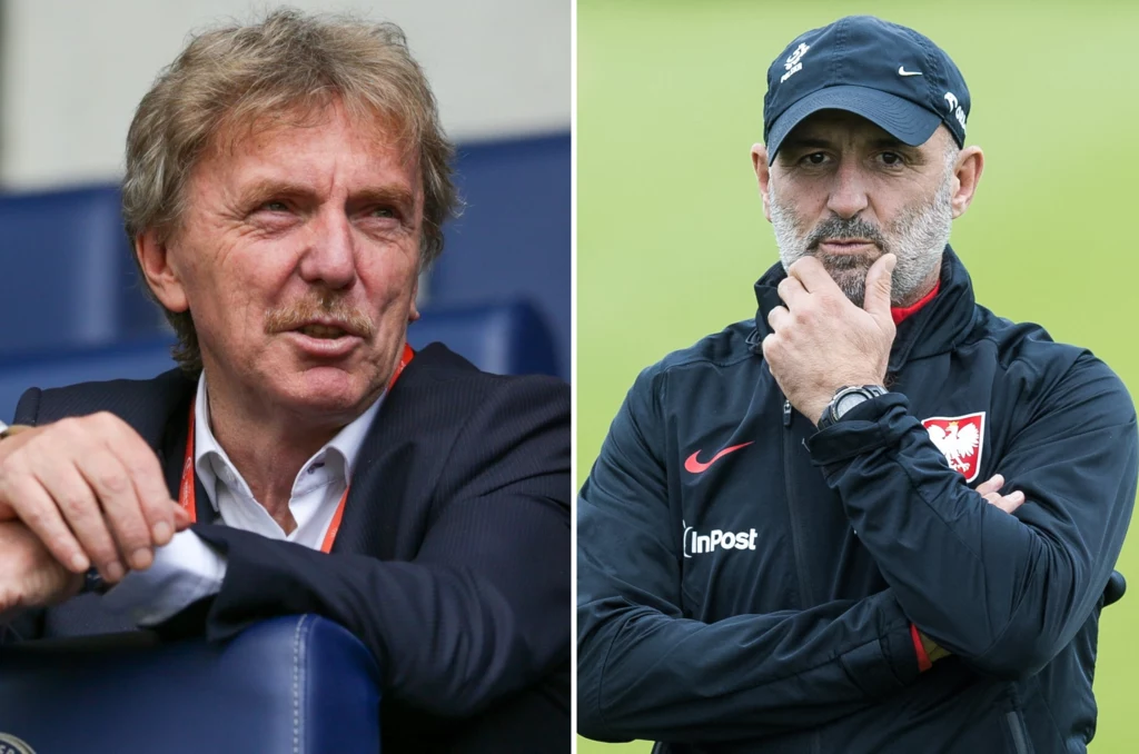 Zbigniew Boniek i Michał Probierz