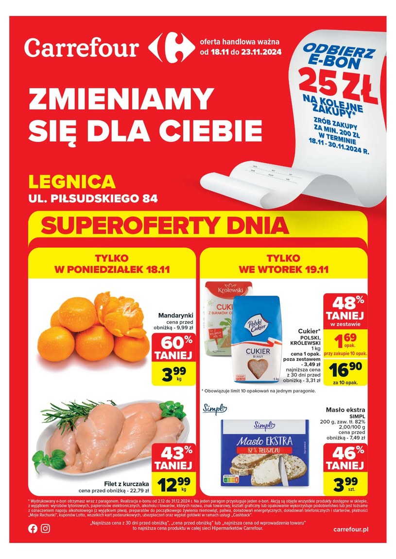 Gazetka: Zmieniamy się dla Ciebie! - Carrefour - strona 1