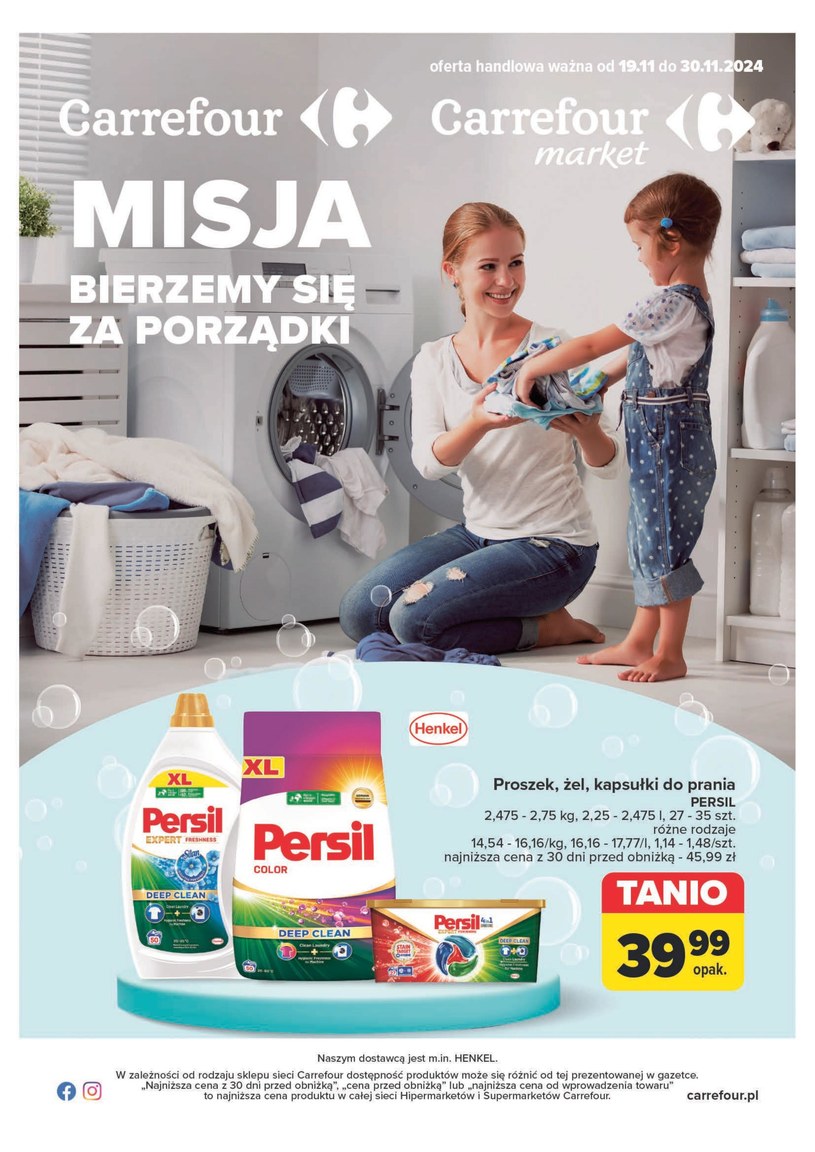 Gazetka: Bierzemy się za porządki - Carrefour - strona 1