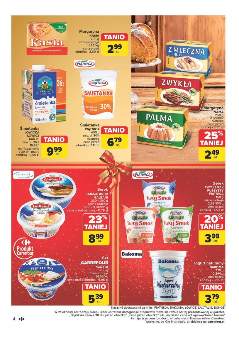 Gazetka: Rozsmakuj się w Świętach! - Carrefour - strona 4