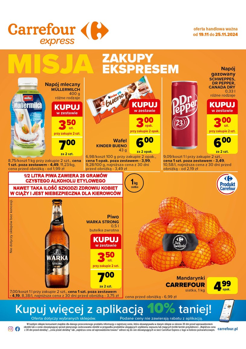 Gazetka promocyjna Carrefour Express - ważna od 19. 11. 2024 do 25. 11. 2024