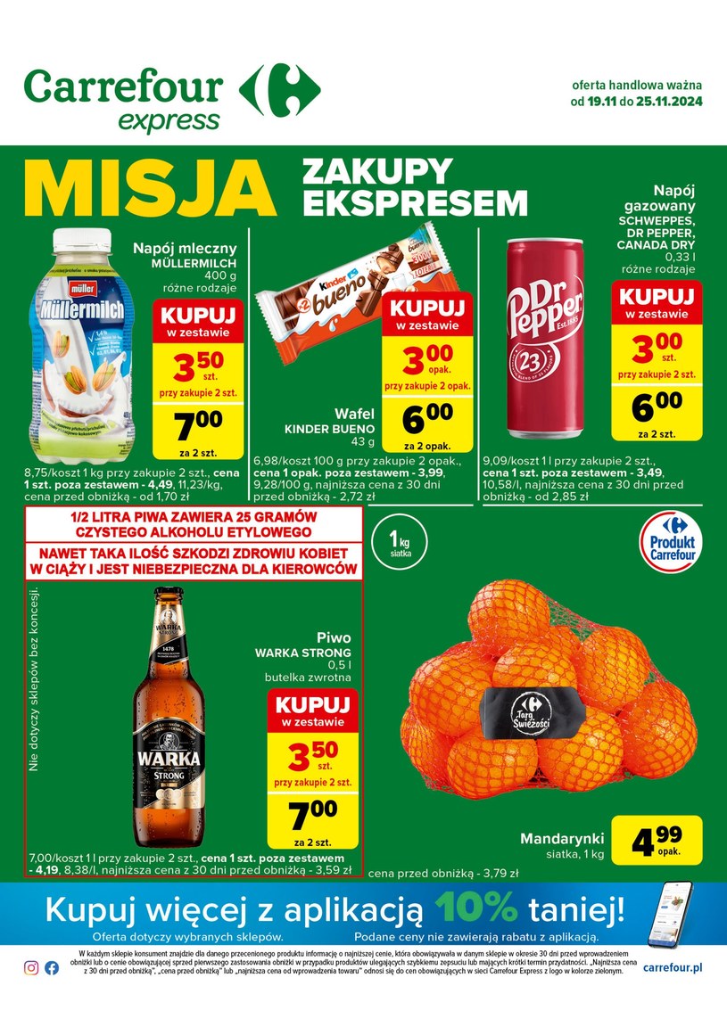 Gazetka promocyjna Carrefour Express - ważna od 19. 11. 2024 do 25. 11. 2024