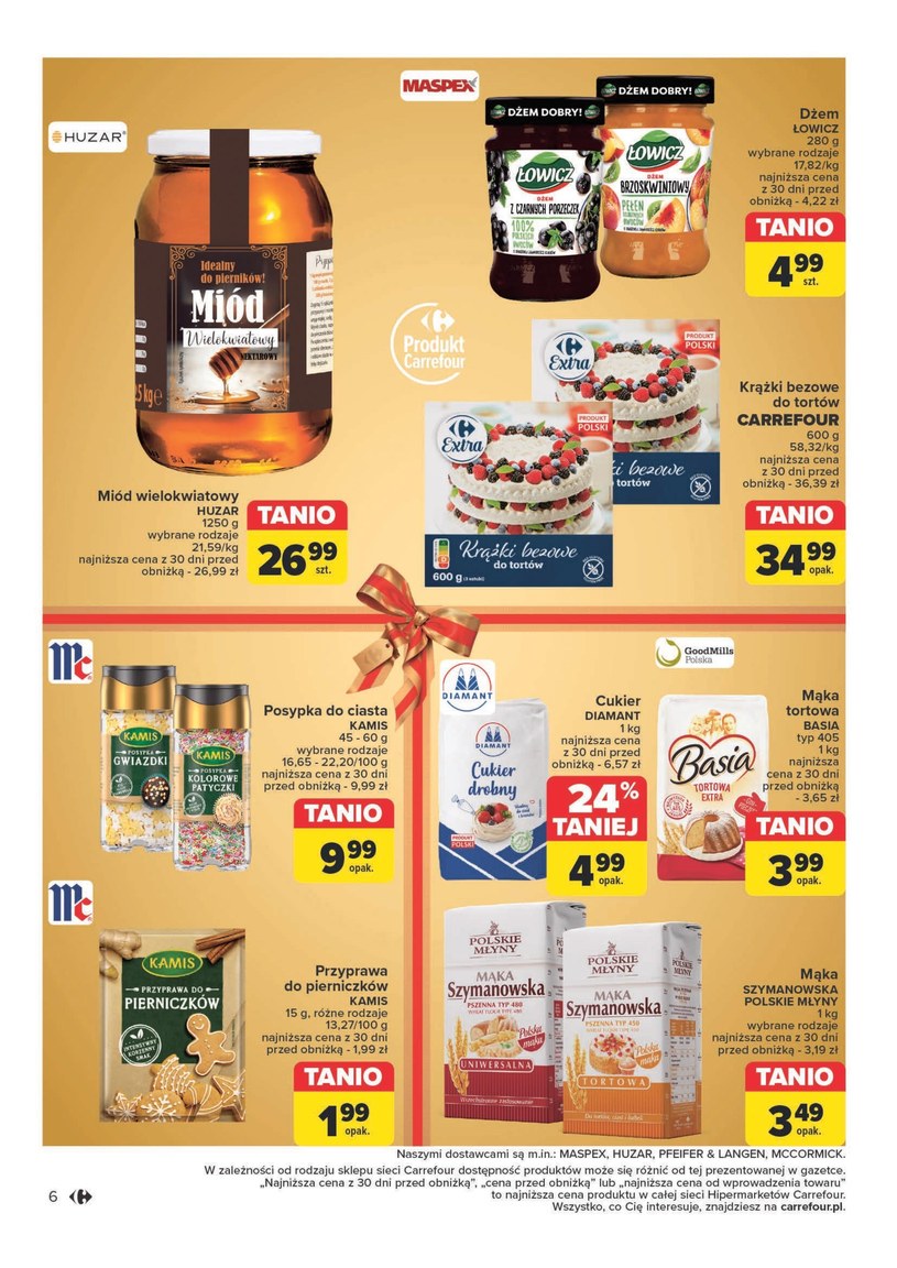 Gazetka: Rozsmakuj się w Świętach! - Carrefour - strona 6