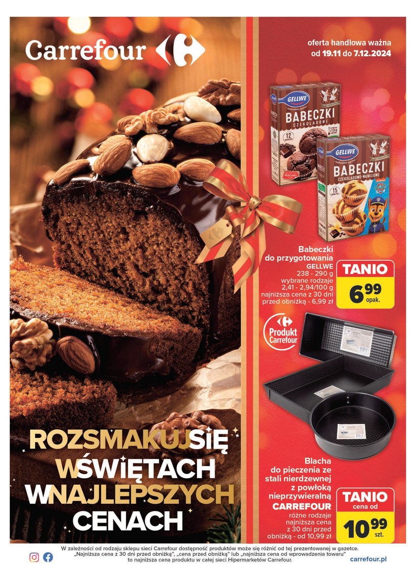 Gazetka: Rozsmakuj się w Świętach! - Carrefour - strona 1