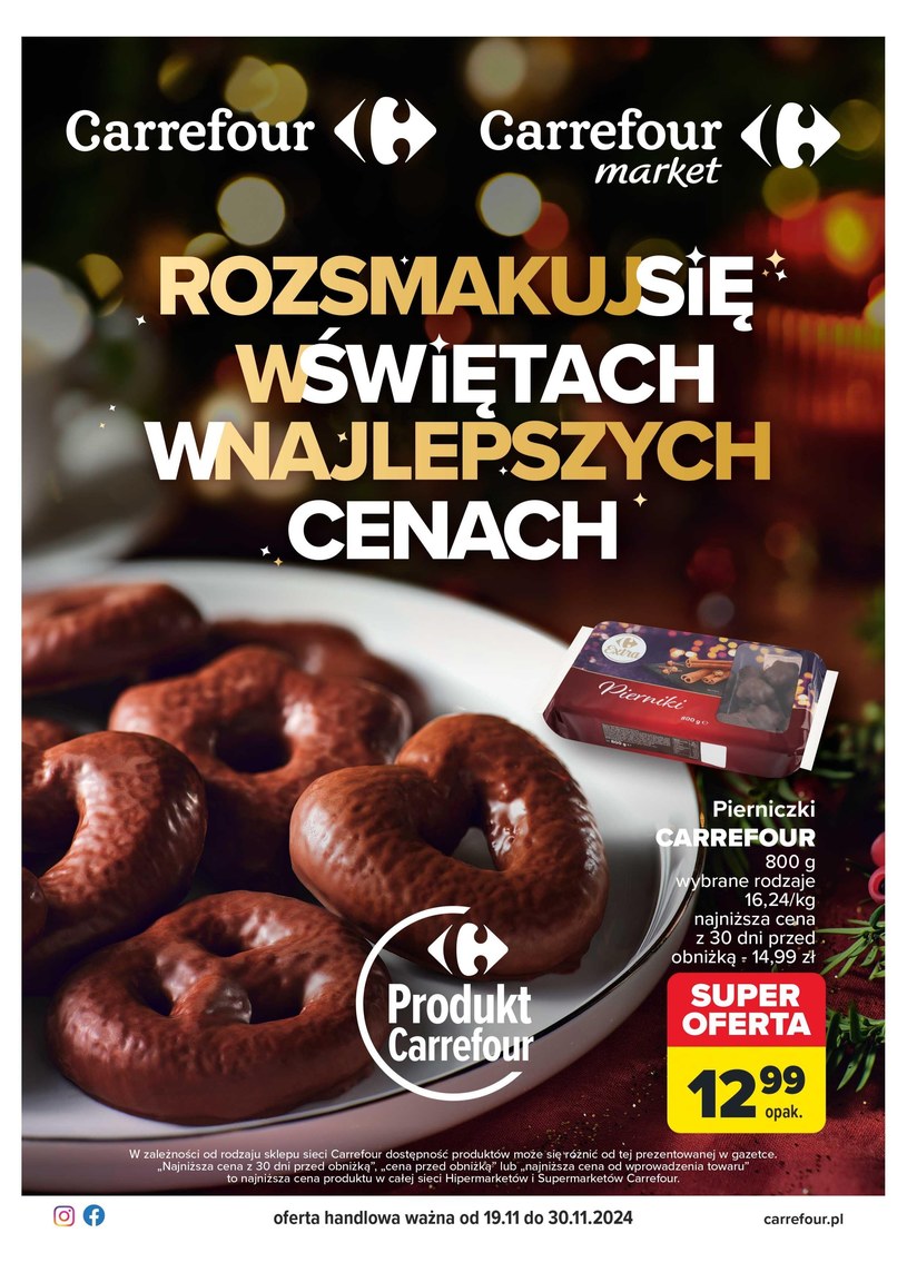 Gazetka promocyjna Carrefour Market - ważna od 19. 11. 2024 do 30. 11. 2024