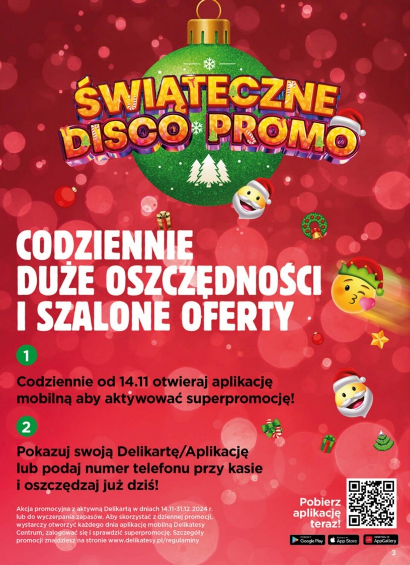 Gazetka: Świąteczne Disco Promo! - Delikatesy Centrum - strona 3