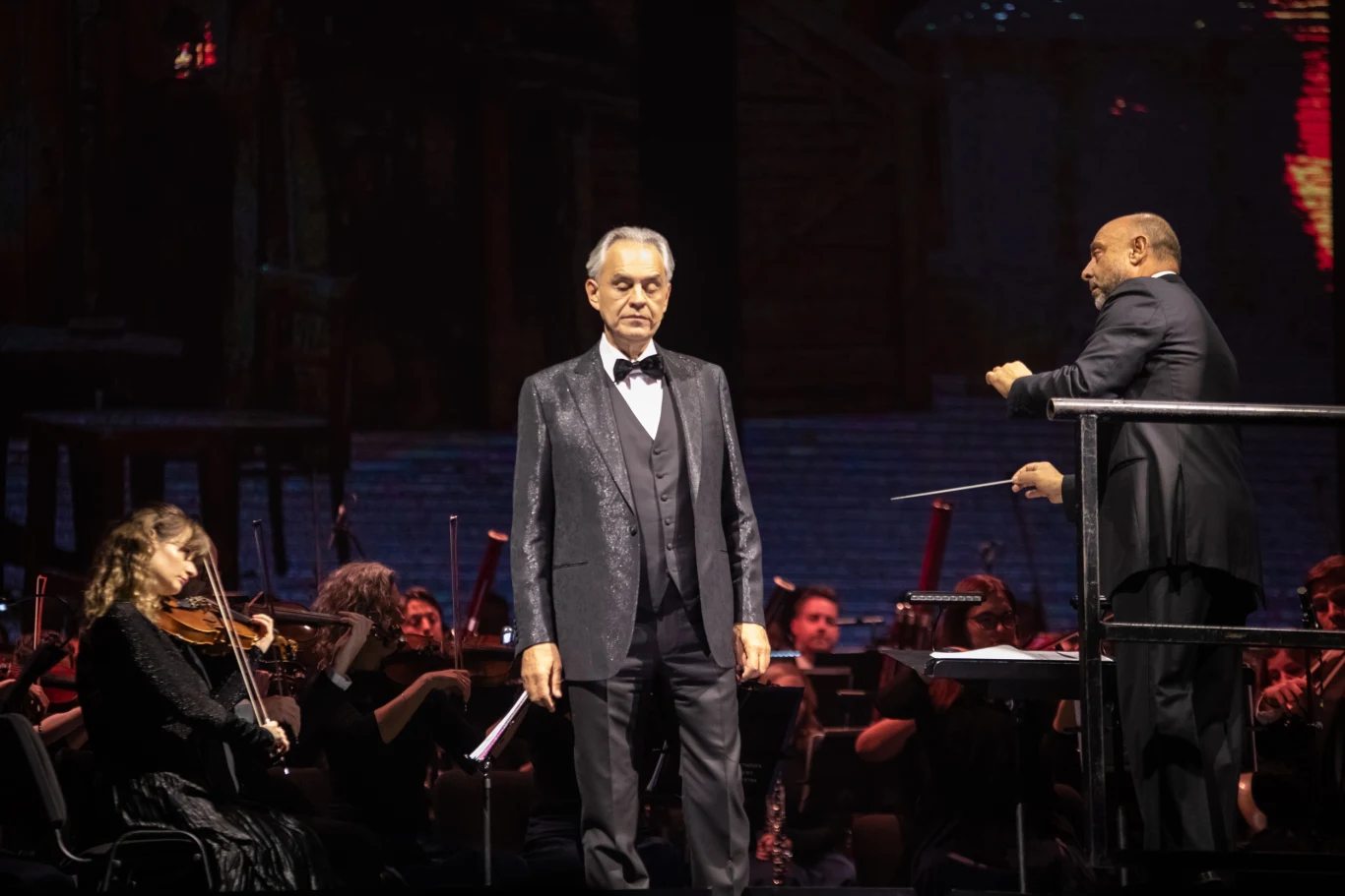 Andrea Bocelli wystąpił na krakowskiej Tauron Arenie