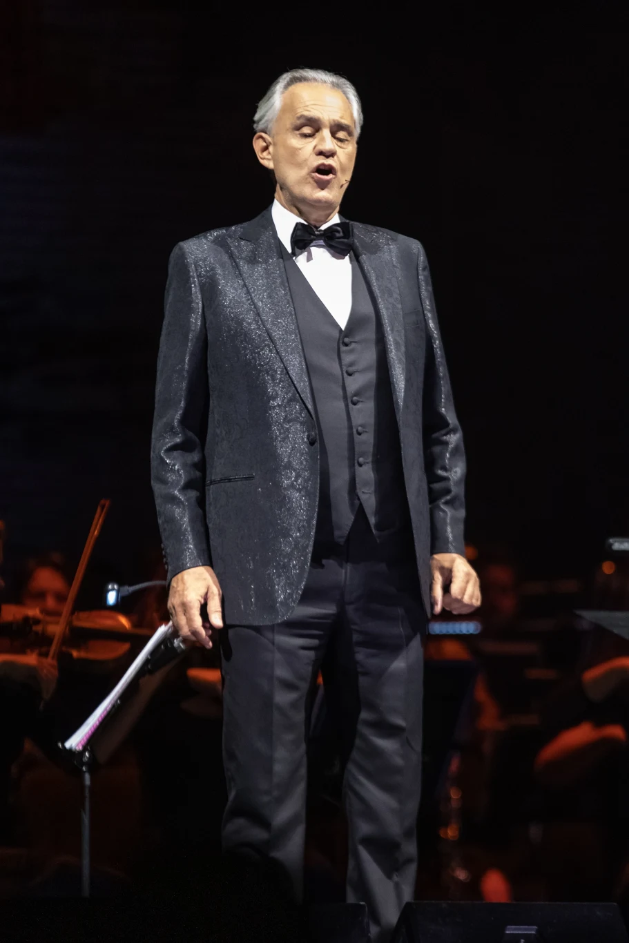 Andrea Bocelli wystąpił na krakowskiej Tauron Arenie