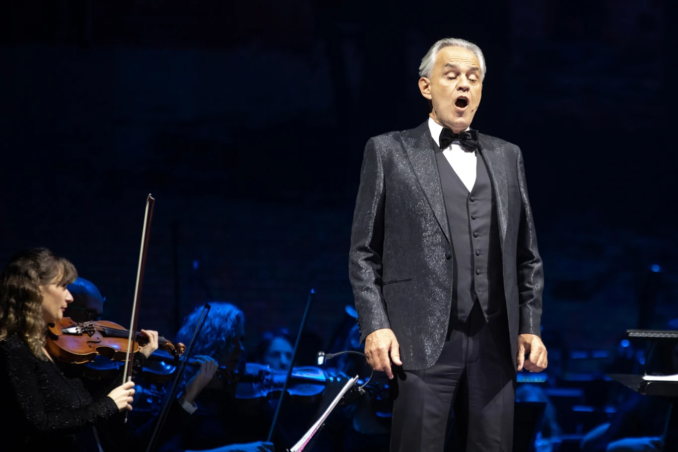 Andrea Bocelli wystąpił na krakowskiej Tauron Arenie