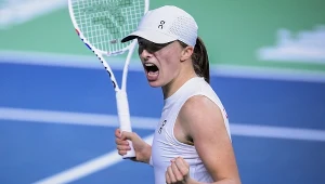 Świątek jednak wygrywa. Radość tuż po komunikacie WTA, wyraźnie najlepsza