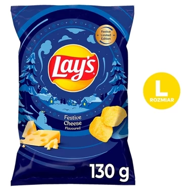 Lay's Chipsy ziemniaczane o smaku sera 130 g - 0