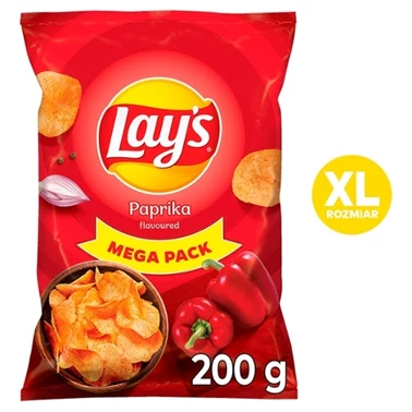 Lay's Chipsy ziemniaczane o smaku papryki 200 g - 30% TANIEJ ...