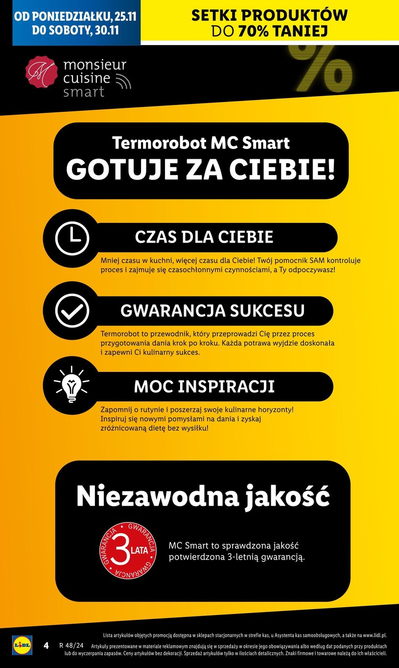 Gazetka: Black week pełen hitów - Lidl - strona 4