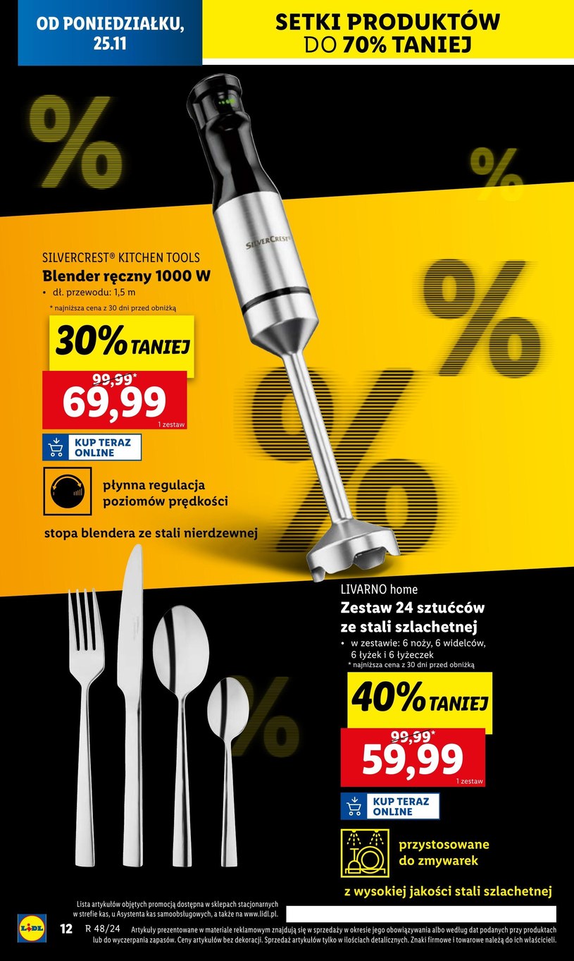 Gazetka: Black week pełen hitów - Lidl - strona 12