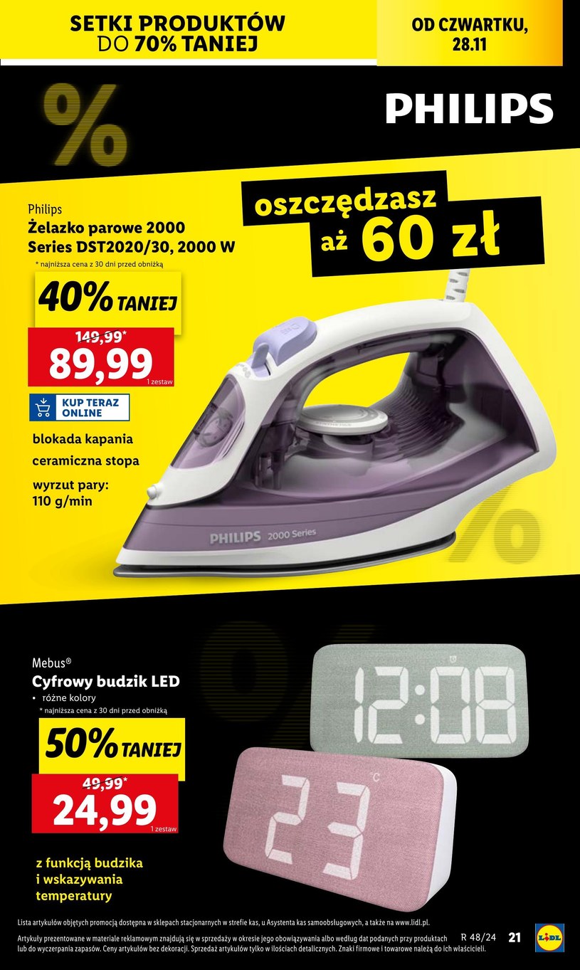 Gazetka: Black week pełen hitów - Lidl - strona 21