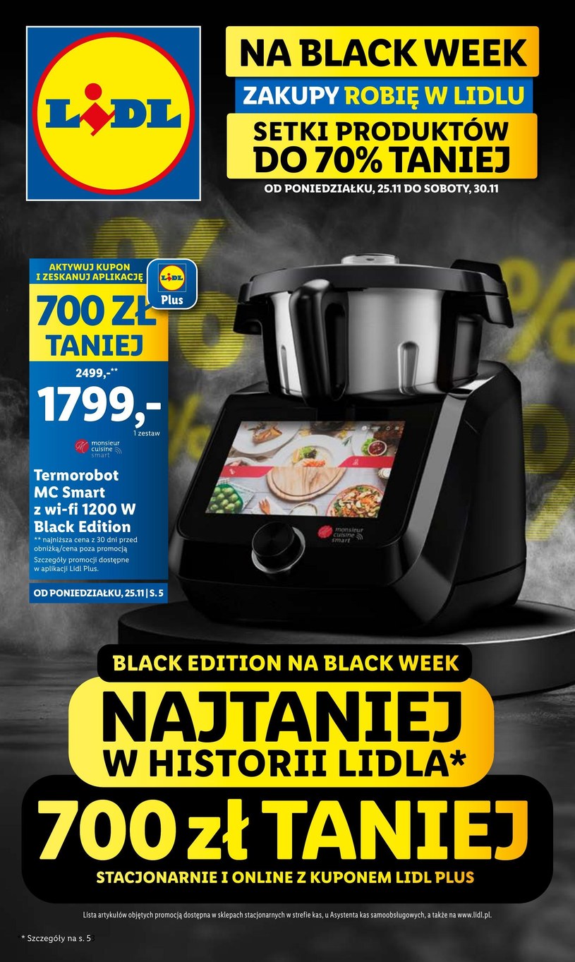 Gazetka promocyjna Lidl - ważna od 25. 11. 2024 do 30. 11. 2024