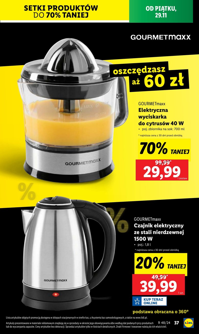 Gazetka: Black week pełen hitów - Lidl - strona 39