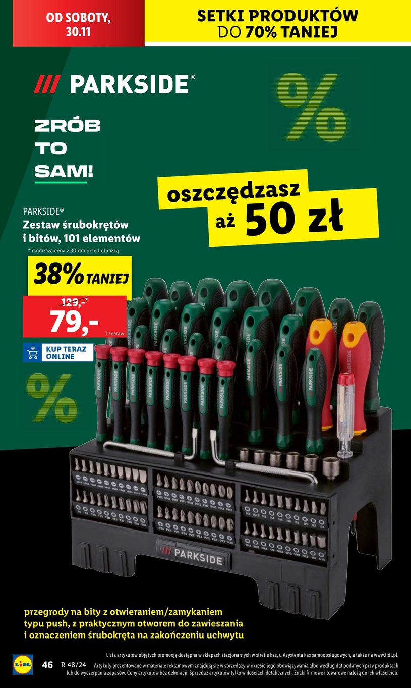 Gazetka: Black week pełen hitów - Lidl - strona 48